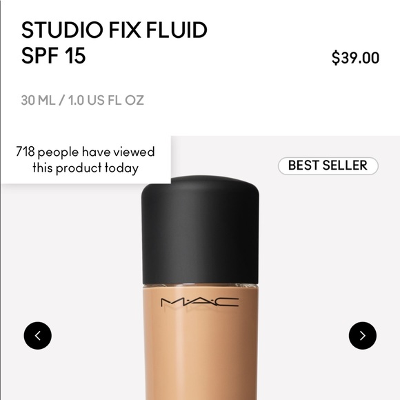 MAC studio fix liquid foundation - Picture 3 of 3